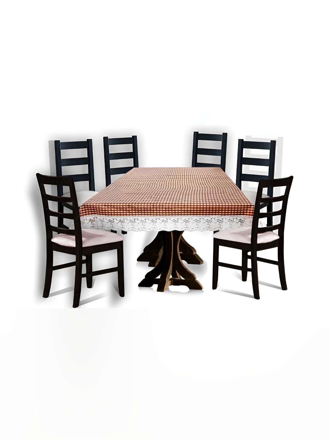 Stylista Multicoloured Waterproof Plastic 6-Seater Table Cover