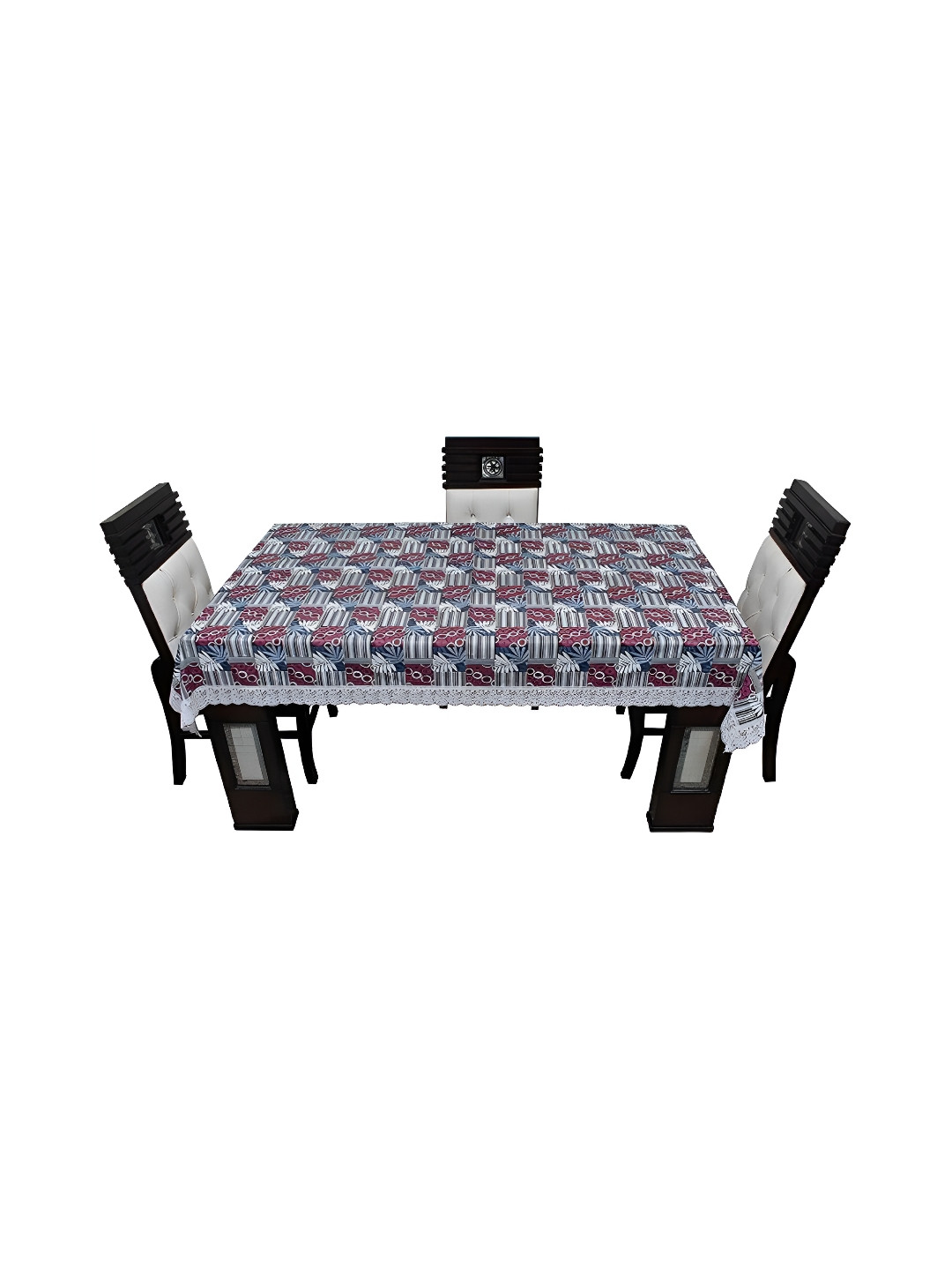 Stylista Purple & Blue Waterproof 2 Seater Table Cover
