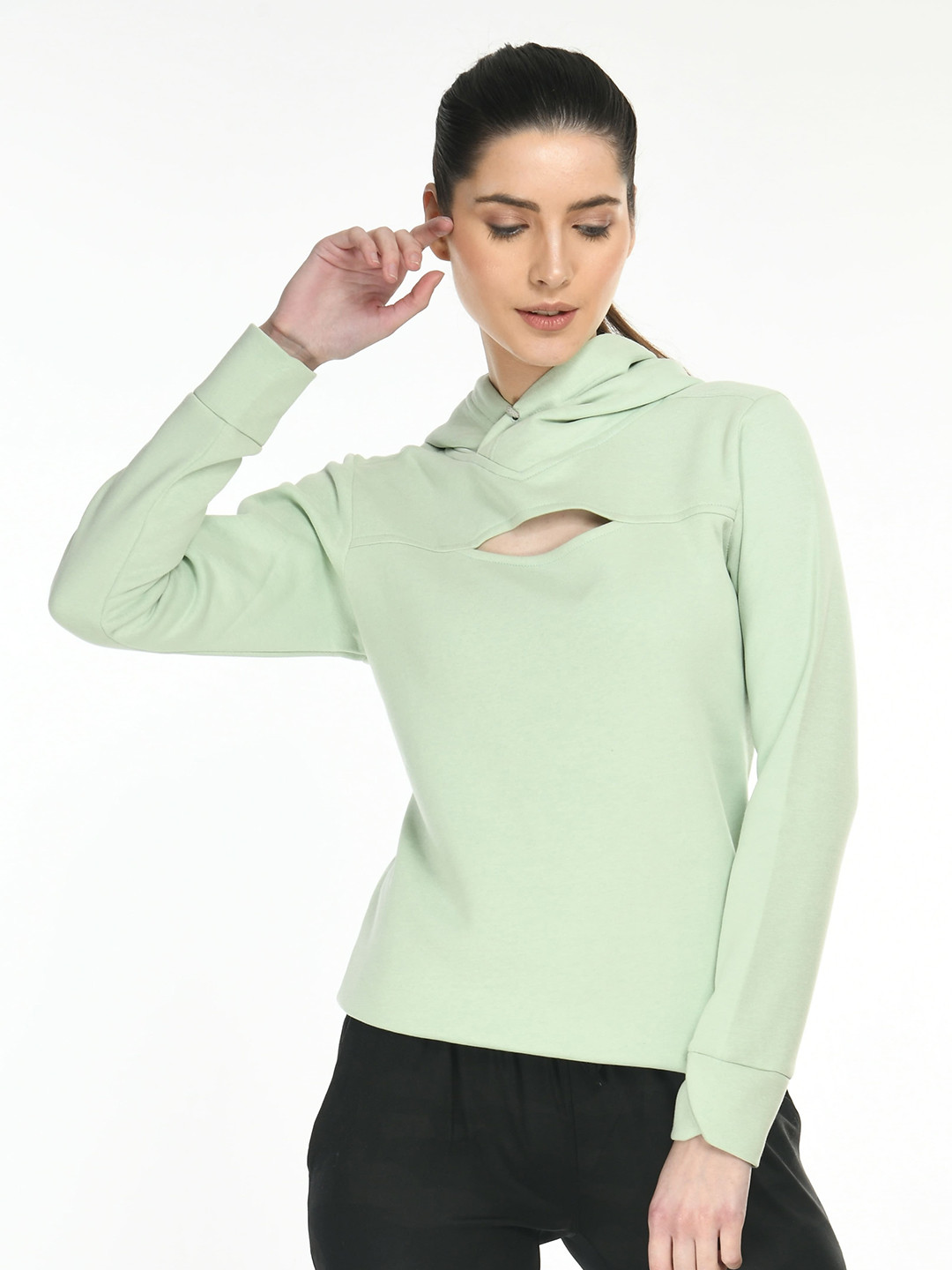 Body Smith Cut Work Anti Odour Hooded Fleece Pullover Sweatshirt