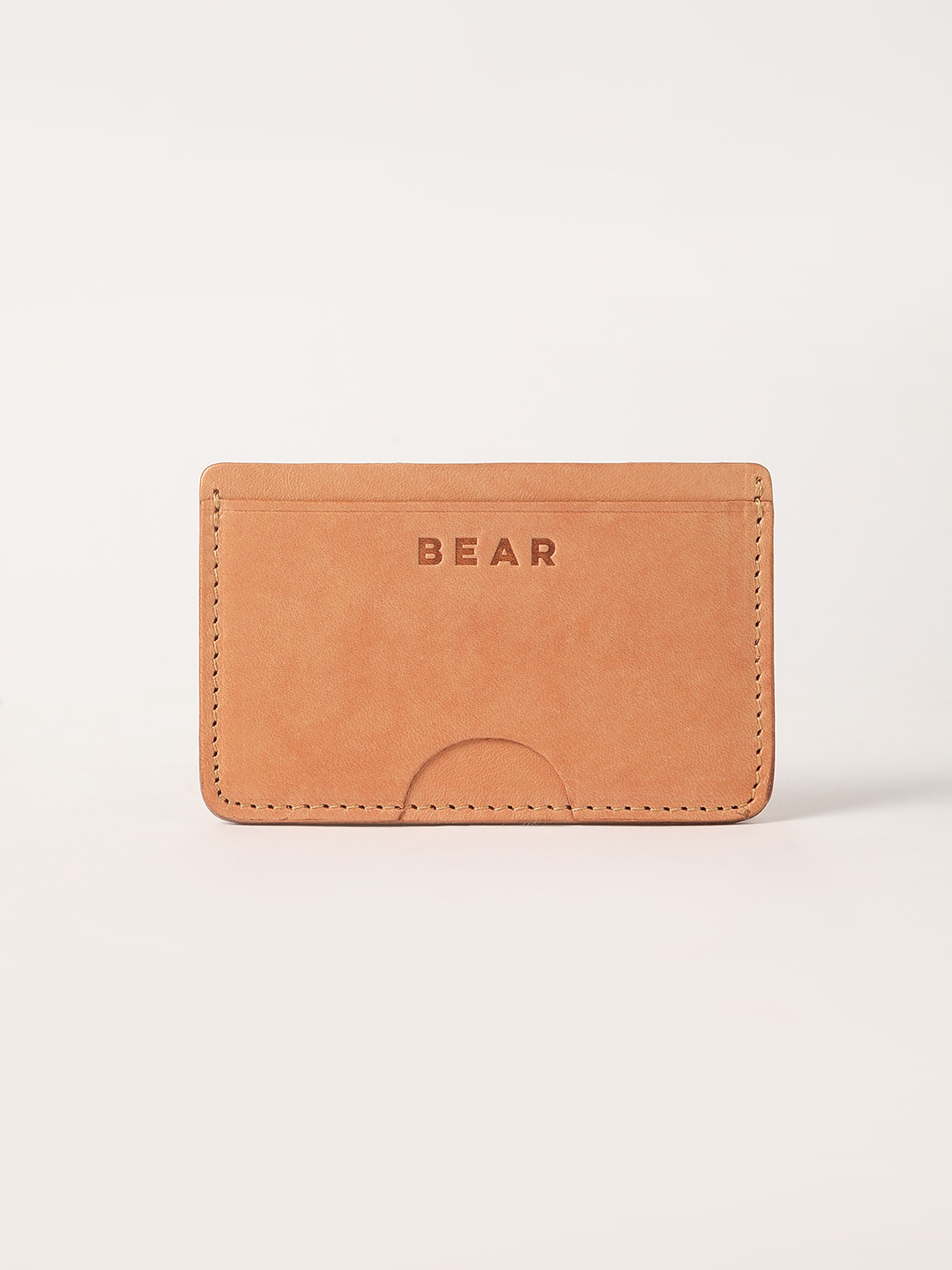 THE BEAR HOUSE Men Leather Card Holder