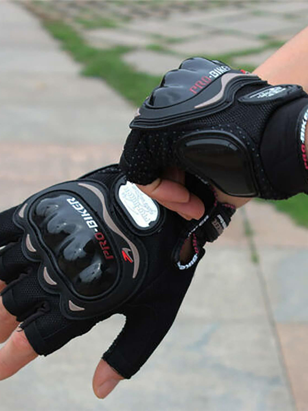 BAESD Men Riding Synthetic Gloves