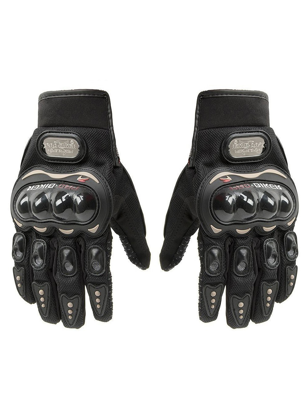 BAESD Men Patterned Riding Gloves
