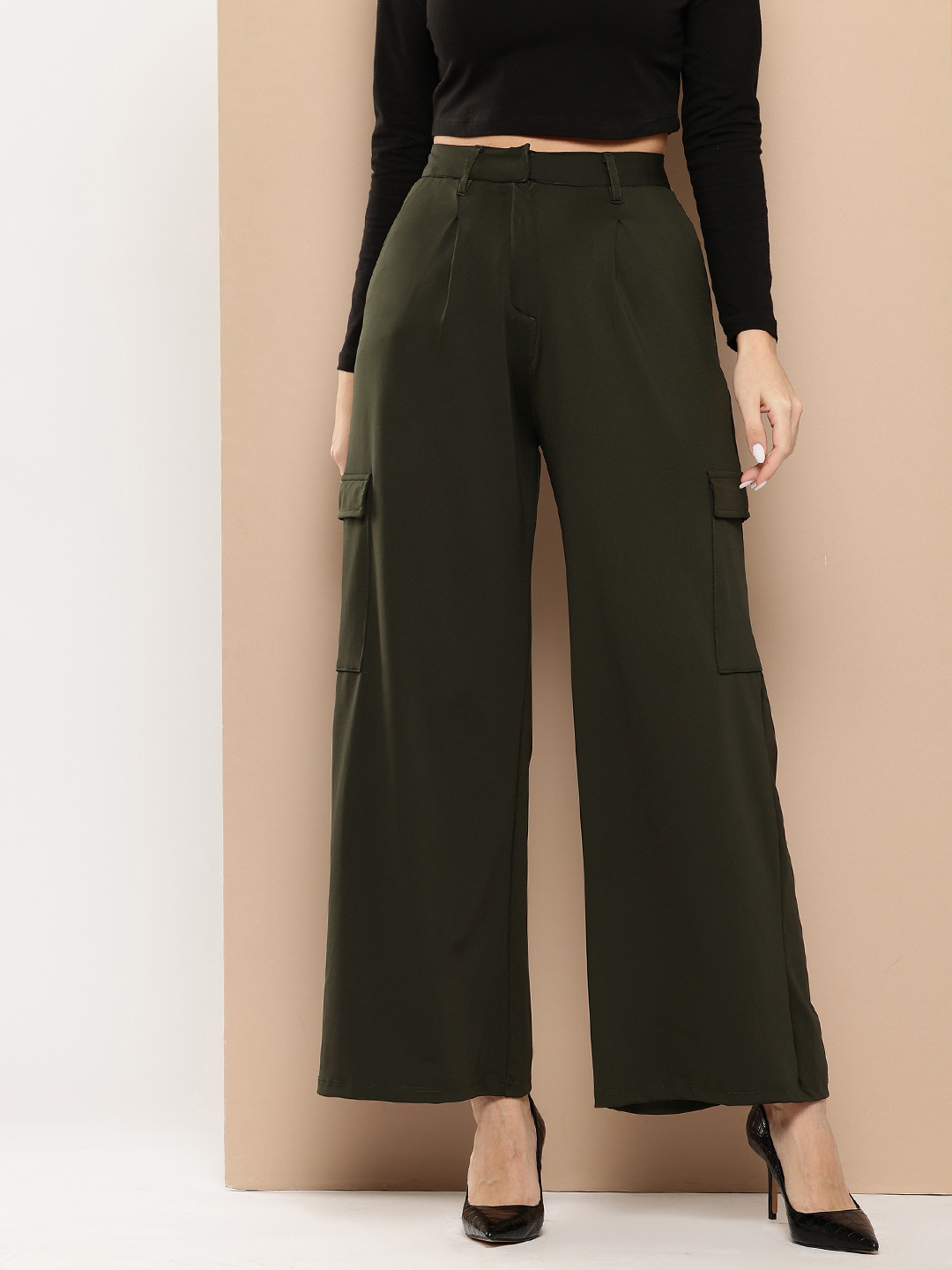 Chemistry Women Cargo-Style Trouser