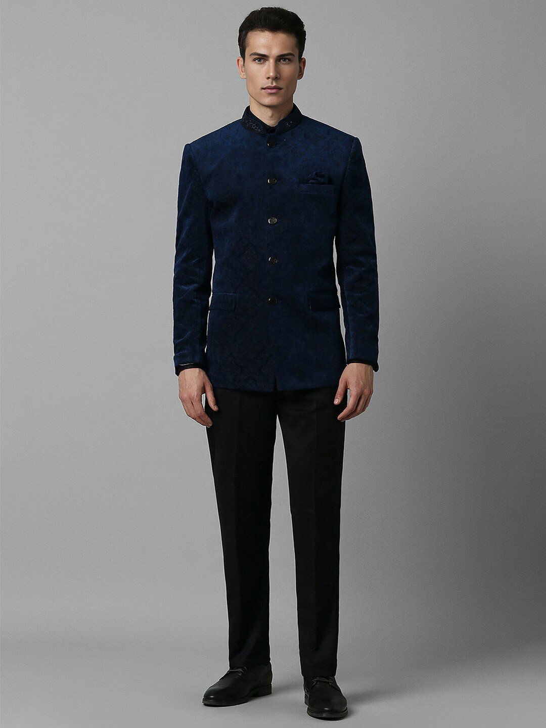 Louis Philippe Self-designed Slim-fit Blazer & Trousers Two Piece Party Suits