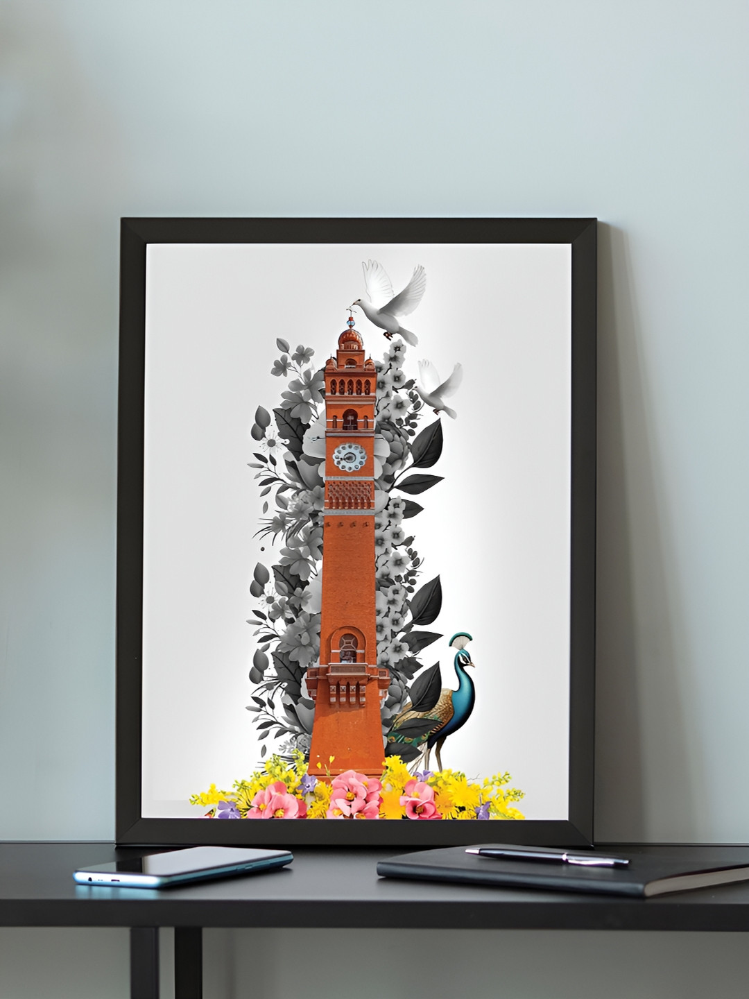 Art Street Black & White Wall Paintings