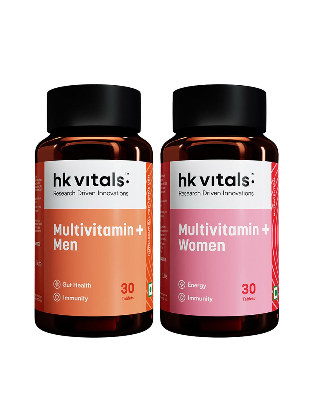 HK VITALS Set Of 2 Multivitamin Plus Tablets - 30 Tablets Per Pack