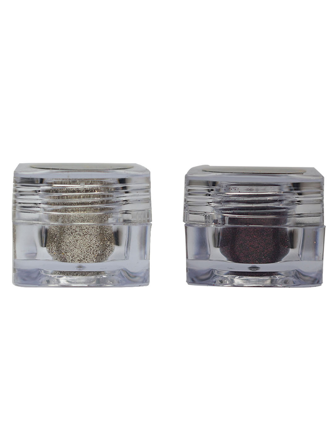 Veoni BELLE Set of 2 HD Holographic Long Lasting Glitter Eyeshadow 5g each - Shade 08 & 07