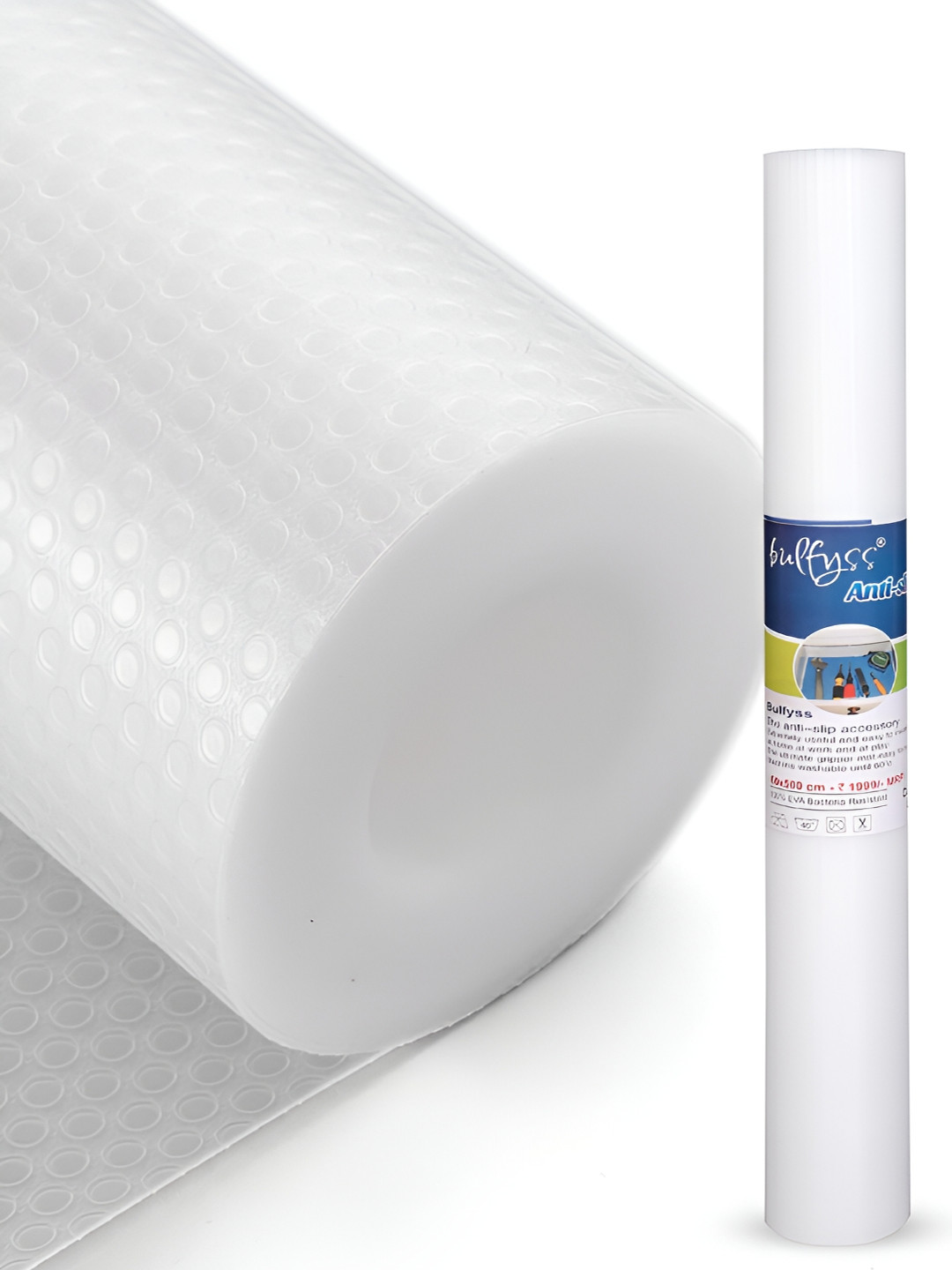 URBANFIX Set of 2 White Non-Slip Shelf Liner Organiser