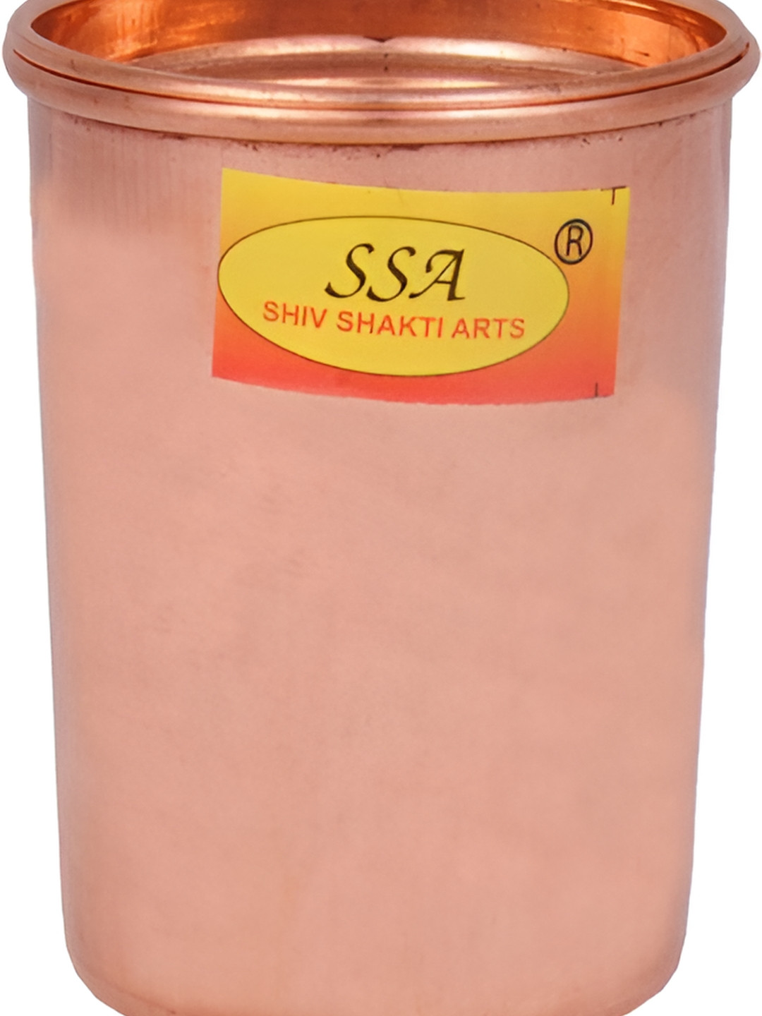 Shivshakti Arts Easy to Clean Copper Water Glass 300ml