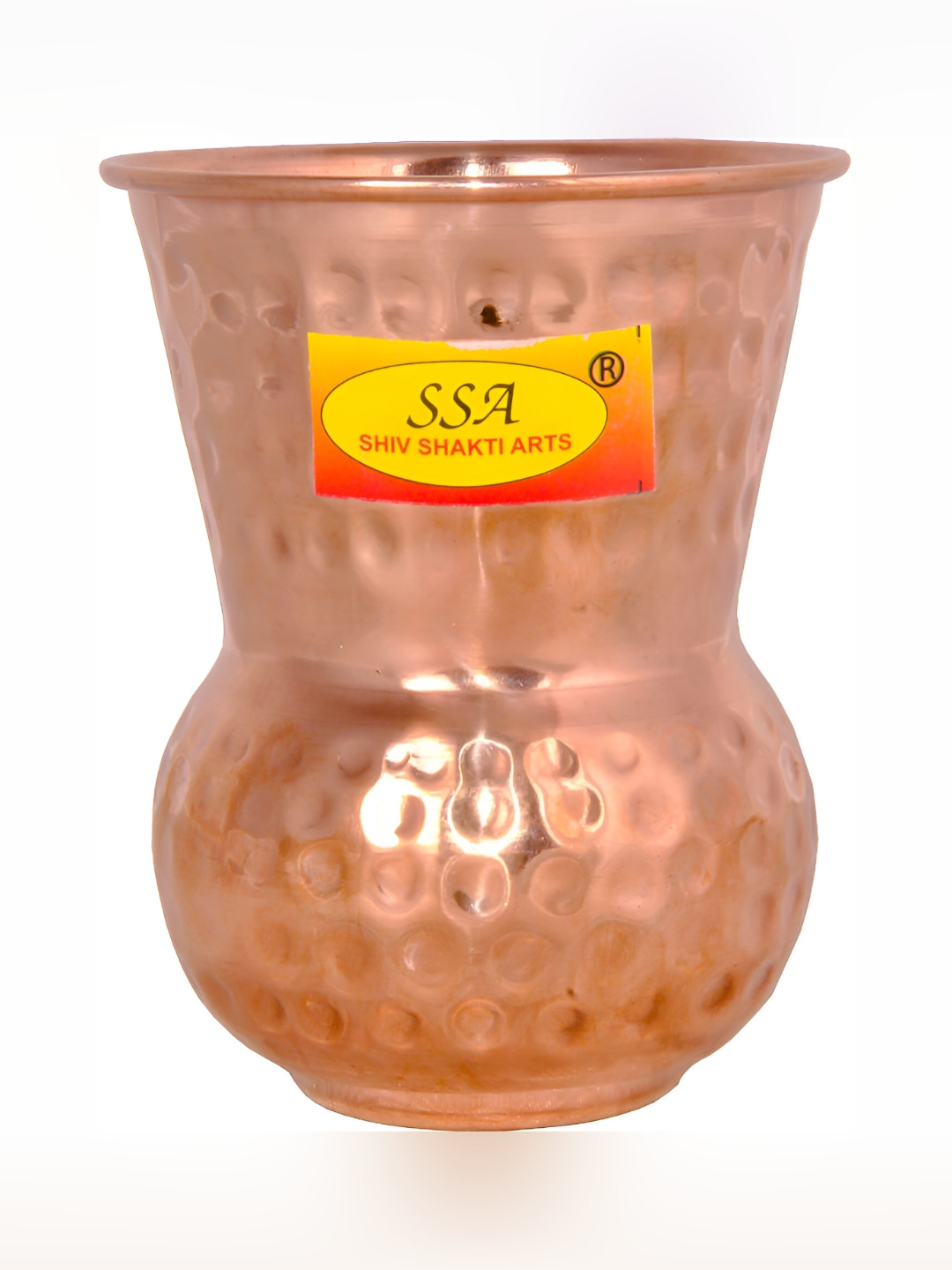Shivshakti Arts Easy to Clean Copper Water Glass 500ml