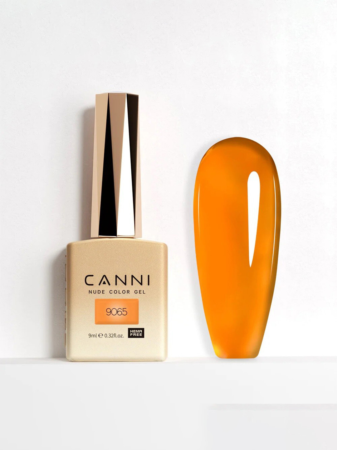 CANNI Hema-Free Nude Color UV LED Nail Gel Polish 9ml - Shade 9065