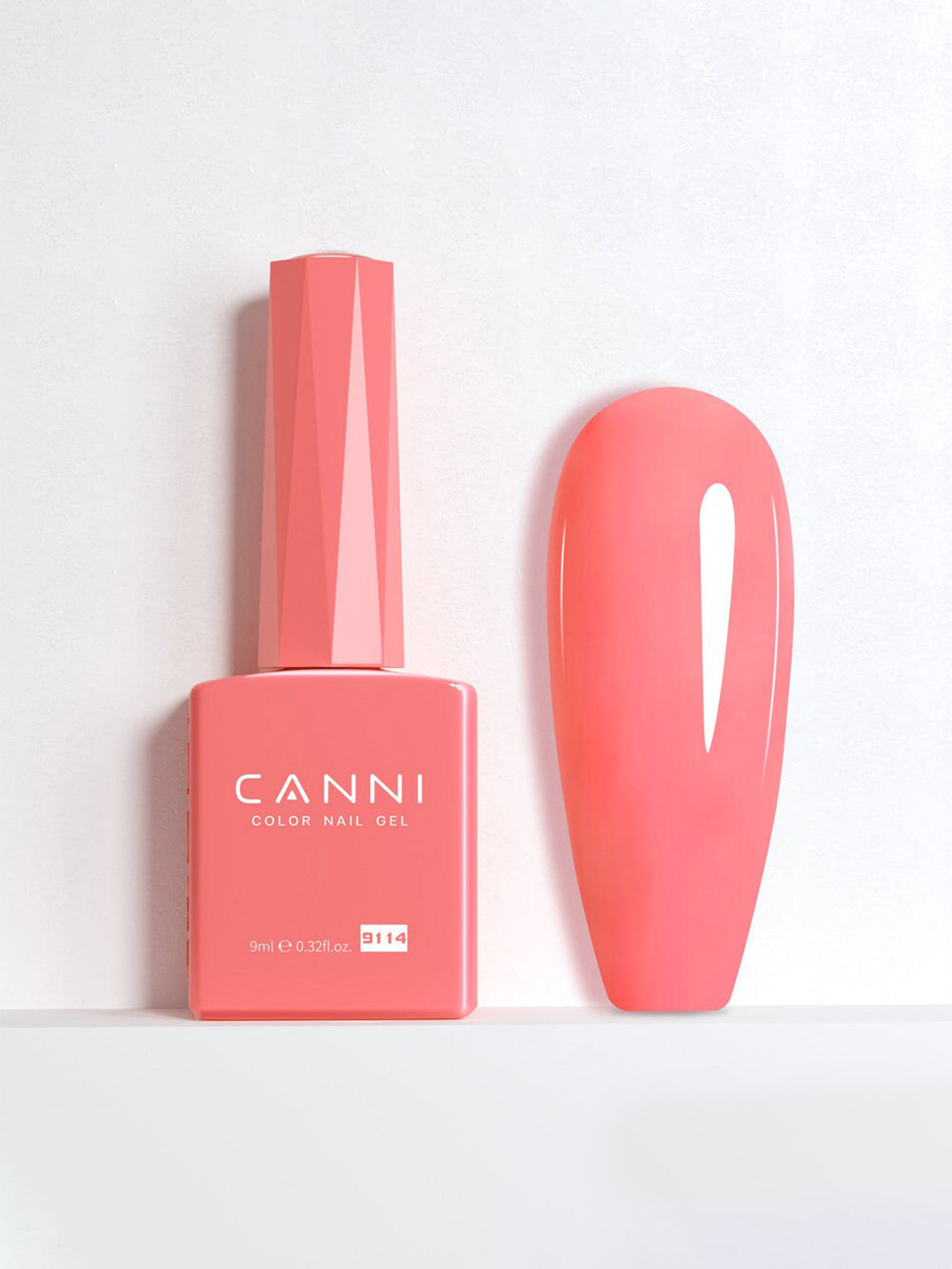 CANNI Color Nail Gel UV LED Long Lasting Nail Polish 9ml - Shade 9114