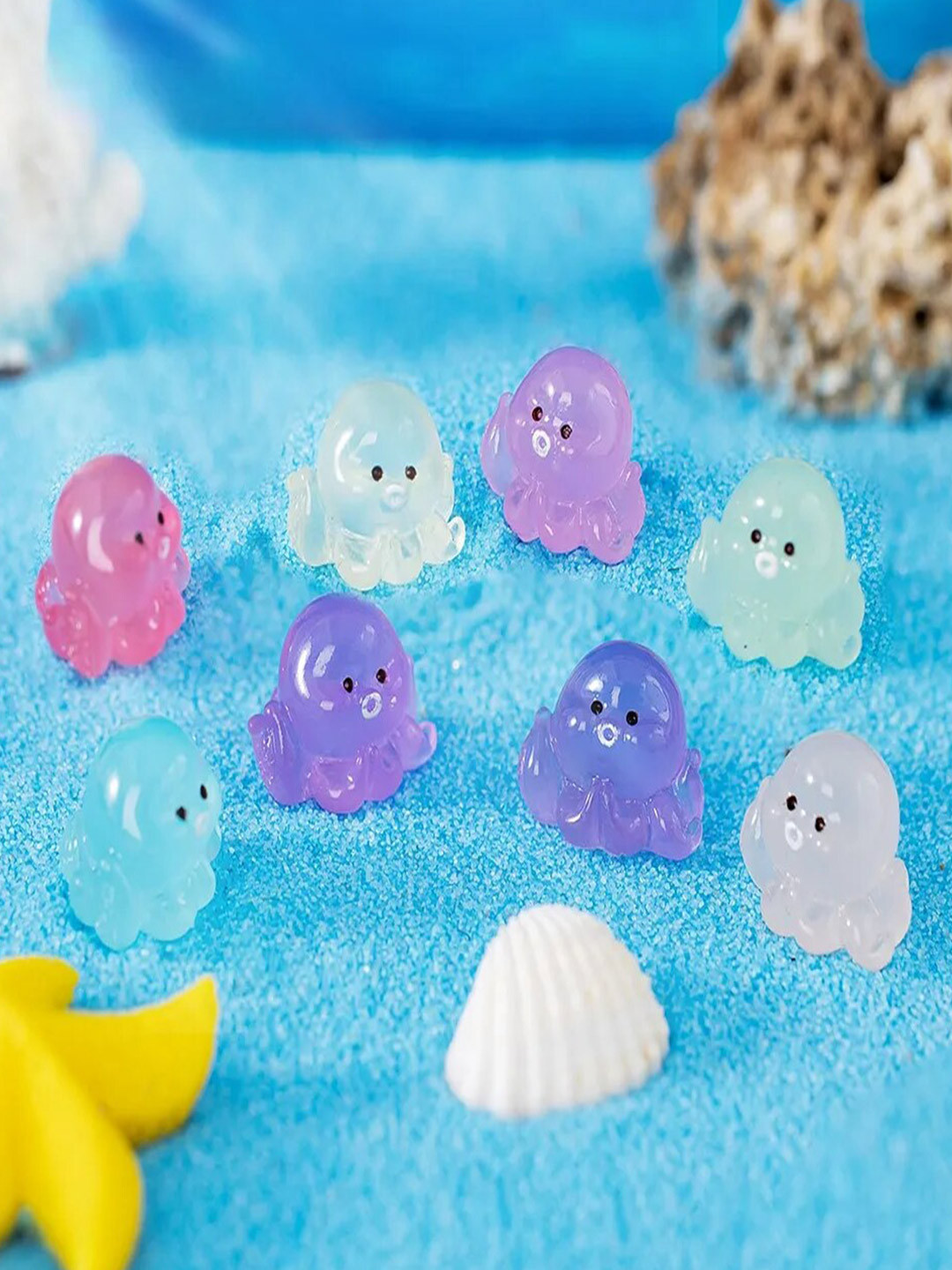 CHOCOZONE 50 Pcs Animal Miniatures Garden Accessory