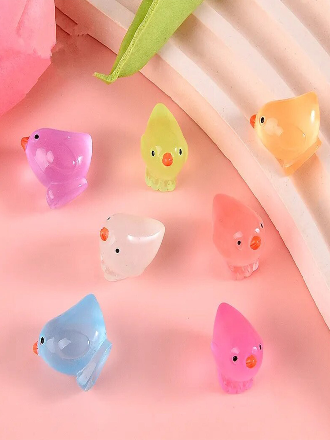 CHOCOZONE 30 Pcs Bird Miniatures Garden Accessory