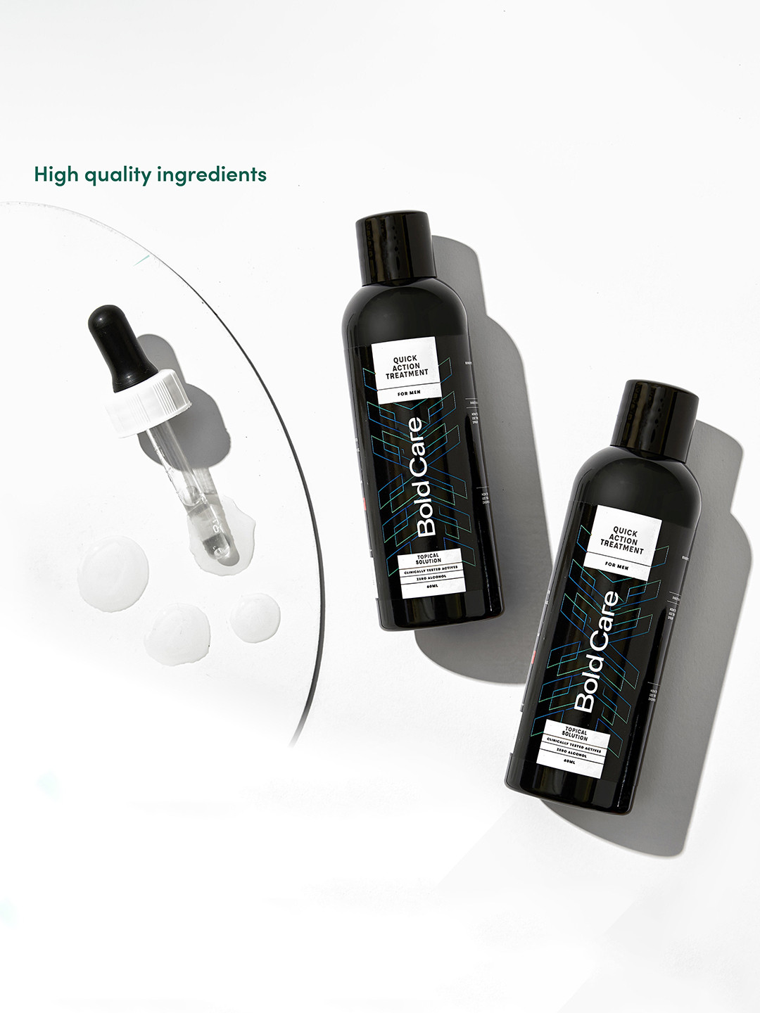 Bold Care Quick Action Transparent Topical Serum - 60ml