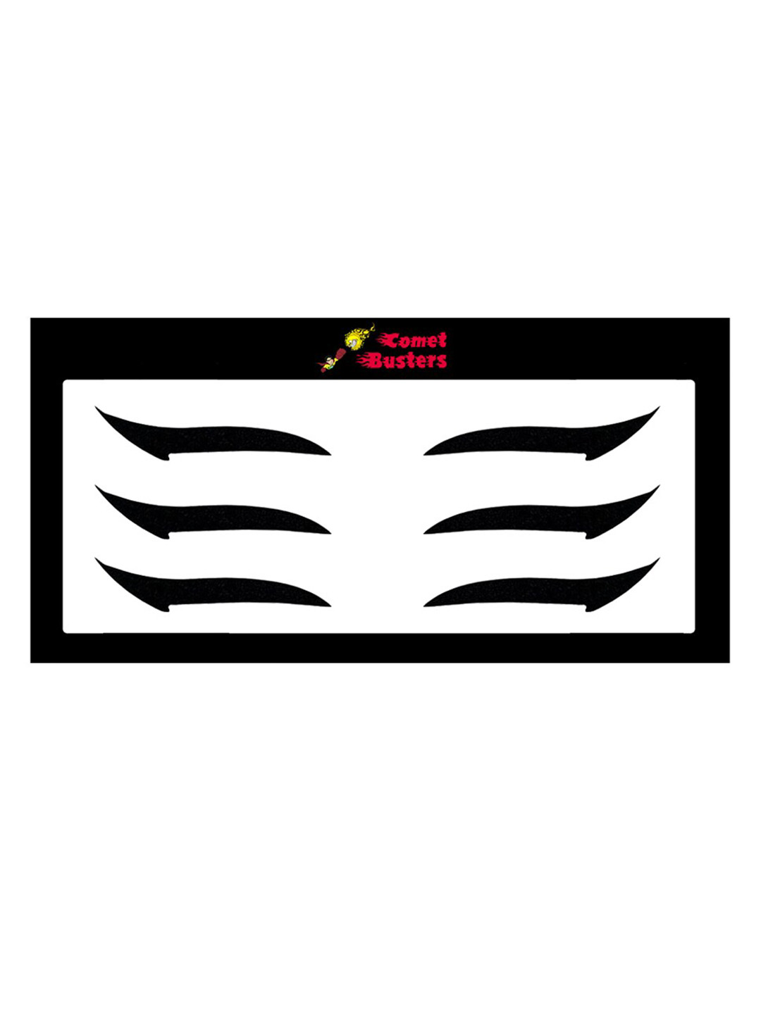 Comet Busters Matte Eyeliner Sticker - Black 055