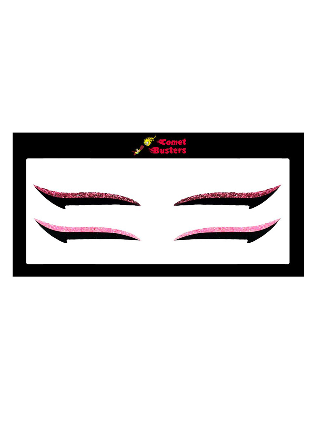 Comet Busters Glitter Eyeliner Sticker - Pink 049