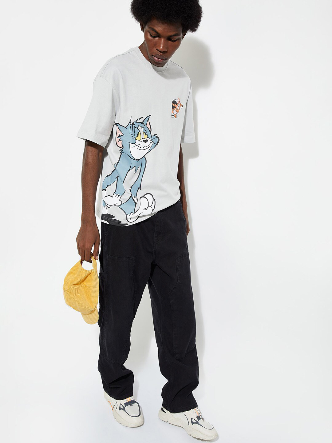 max URB_N Oversized Tom & Jerry T-shirt