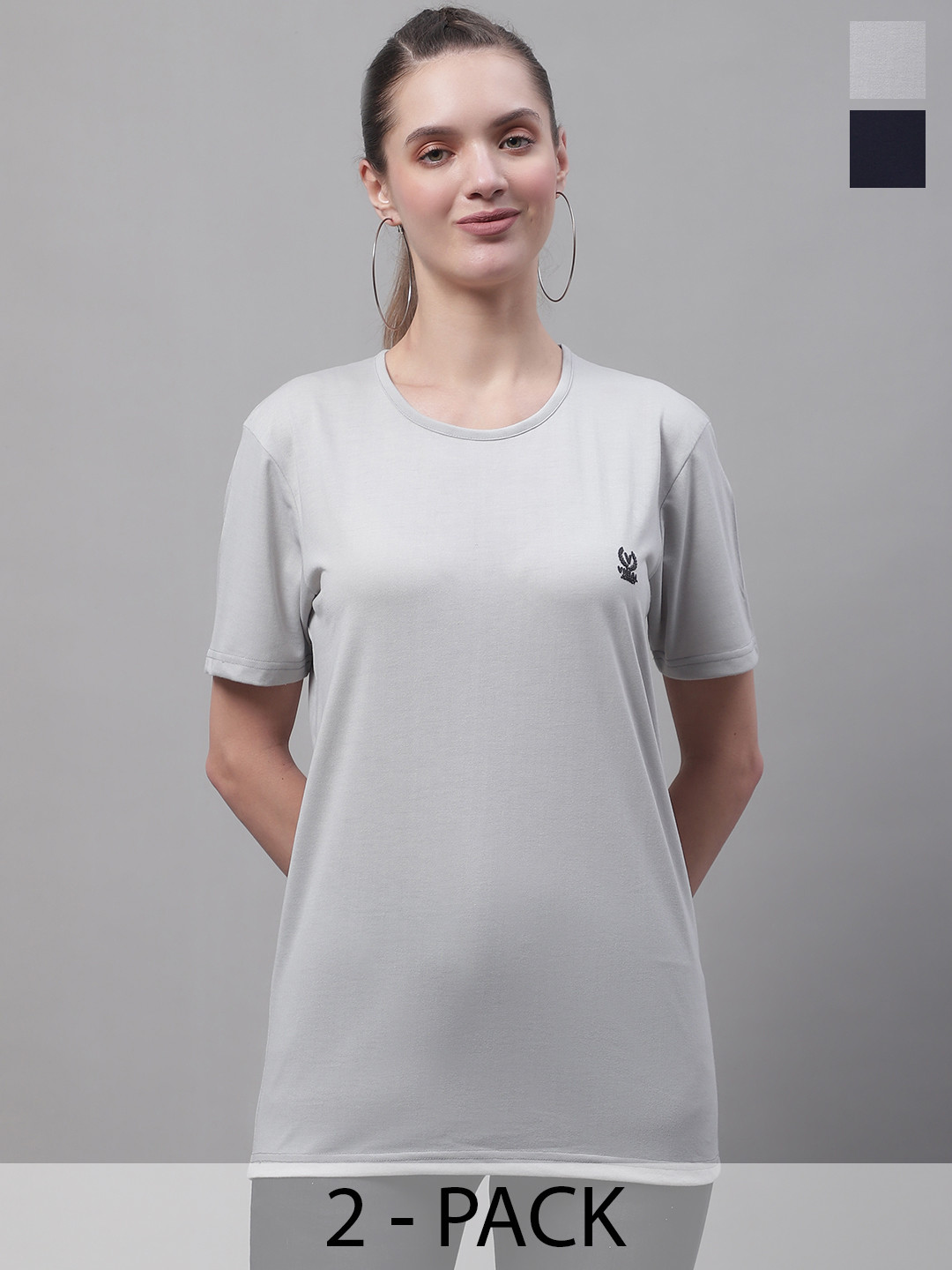 MACK JONNEY Pack Of 2 Short Sleeves Cotton T-shirtPack Of 2 Cotton T-shirt