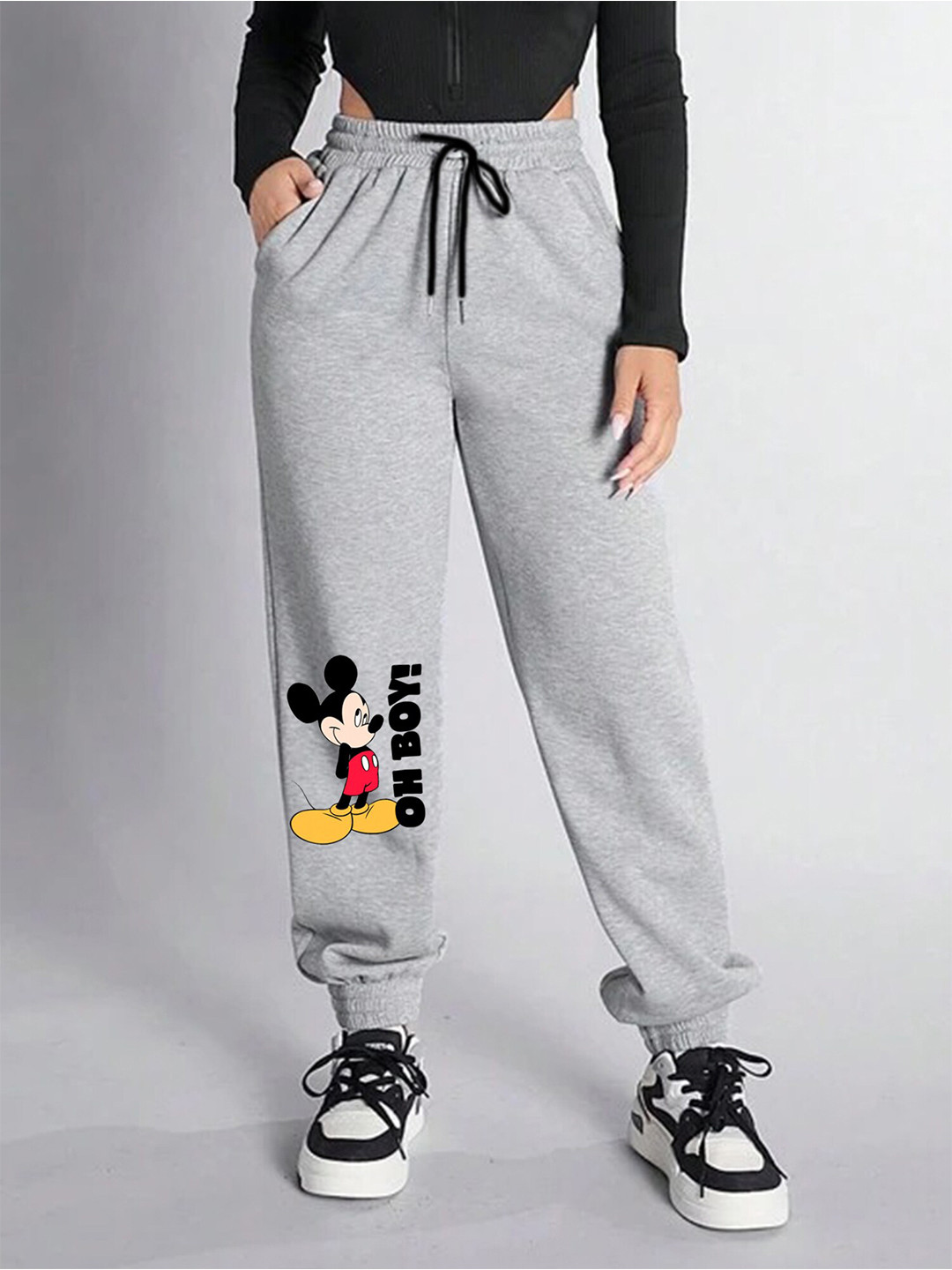 TABADTOD Women Relaxed Loose Fit Joggers Trousers