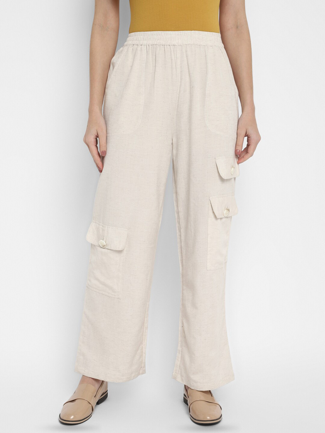 Taurus Women Smart Cotton Trousers