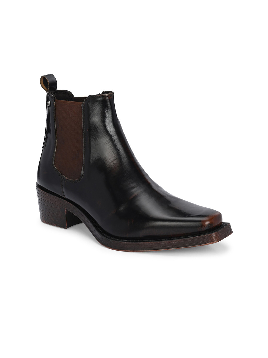 Delize Men Vegan Leather Chelsea Boots