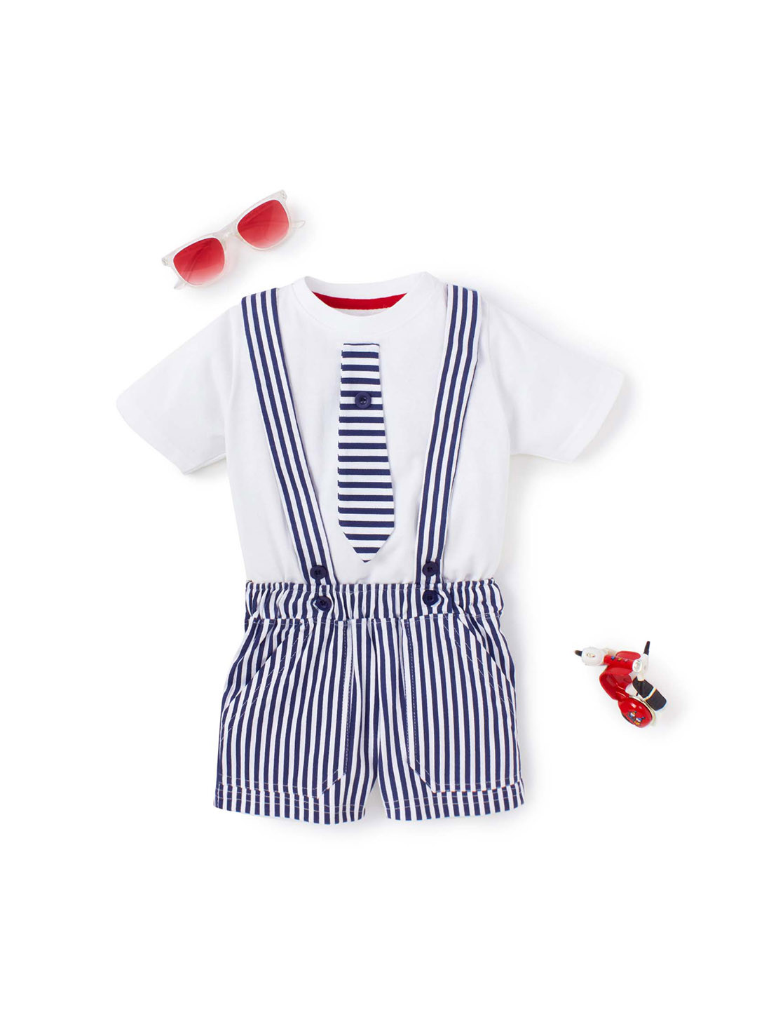 Knit N Knot Boys T-shirt with Shorts