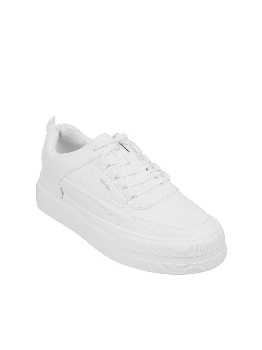 Mochi Men Round Neck Lace Up Mesh Sneakers