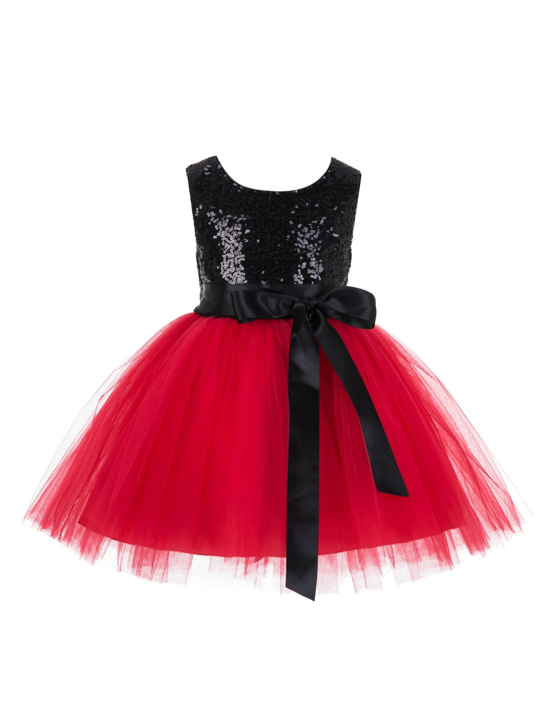 BAESD Embellished Fit & Flare Party Dress