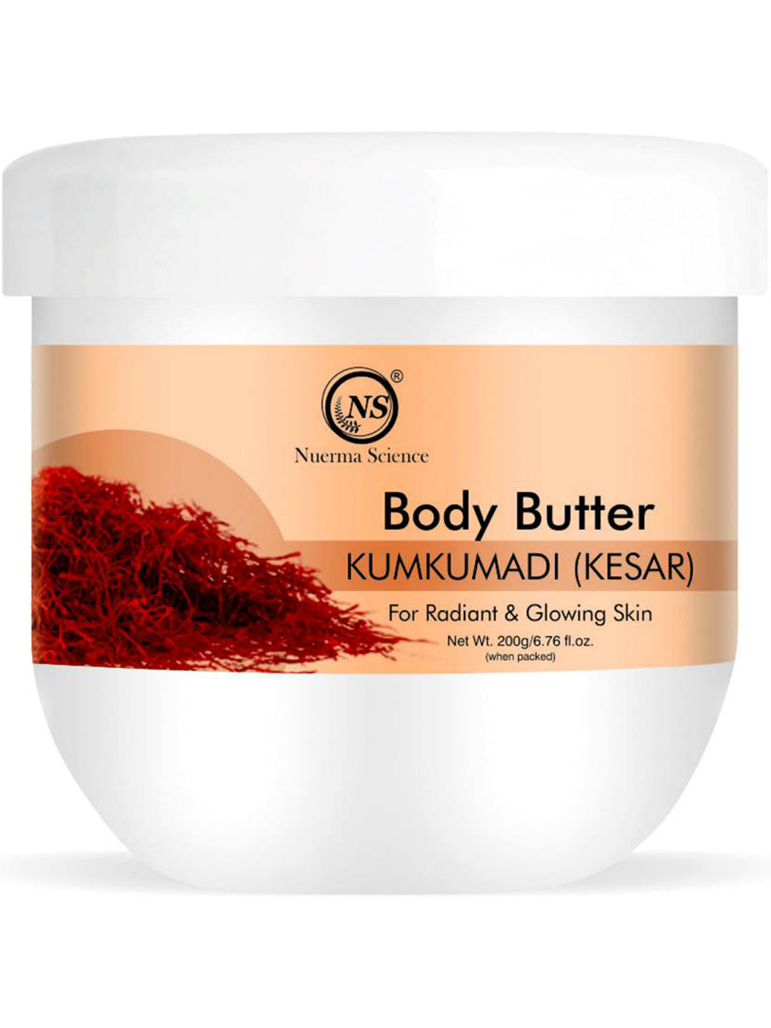 Nuerma Science Kumkumadi Body Butter For Radiant & Glowing Skin - 200g