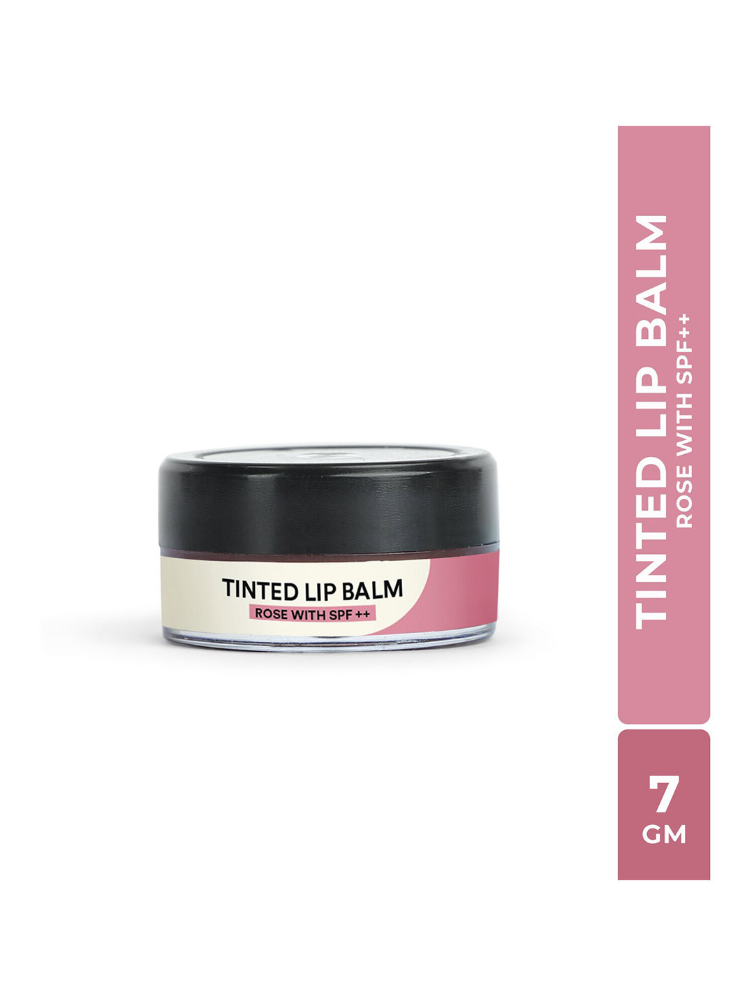 ENN Beauty Rose Tinted Lip Balm with Hyaluronic Acid for Dry, Dark & Chapped Lips - 7g