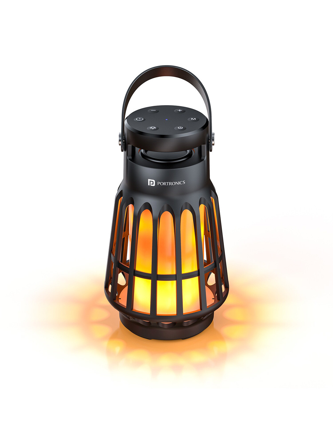 Portronics Dash 6 Black 15W Portable Bluetooth Speaker With In-Built Nature Sounds