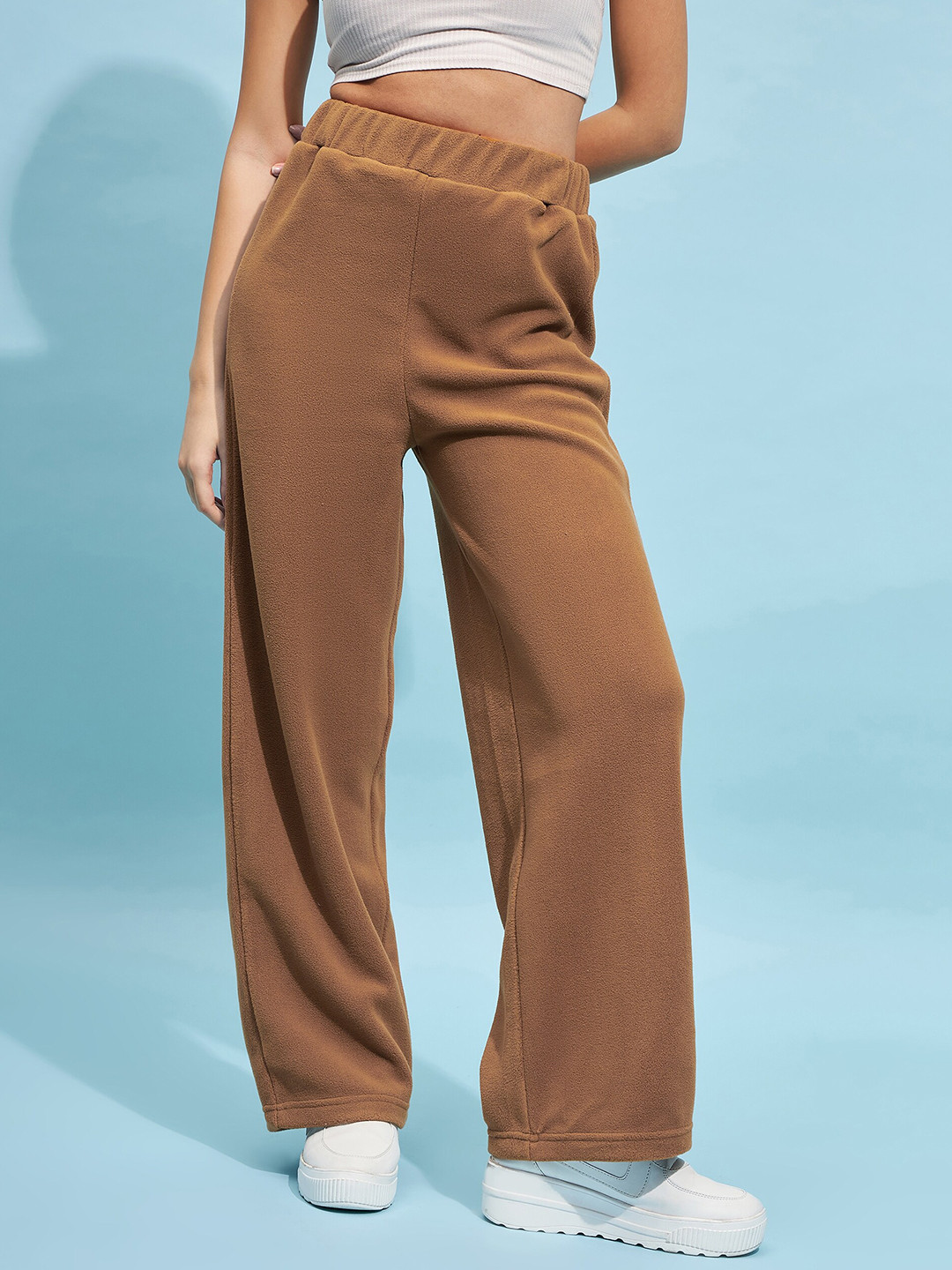 STREET 9 BASICS Women Relaxed Loose Fit Trousers