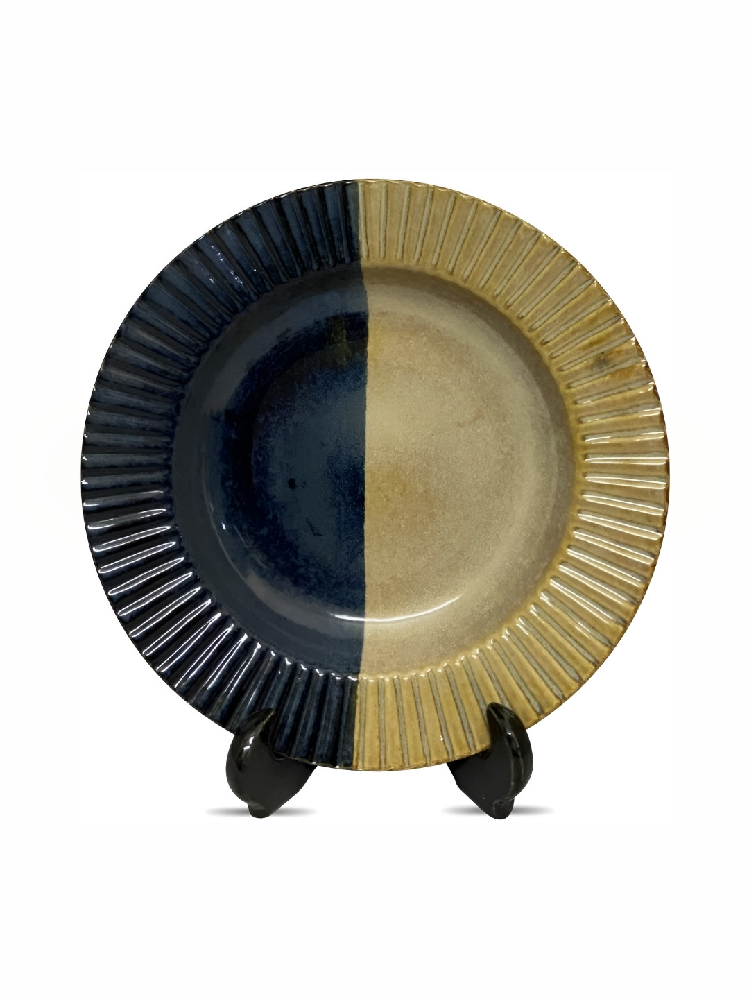 Your Local Store Brown & Beige Ceramic Glossy Dinner Set
