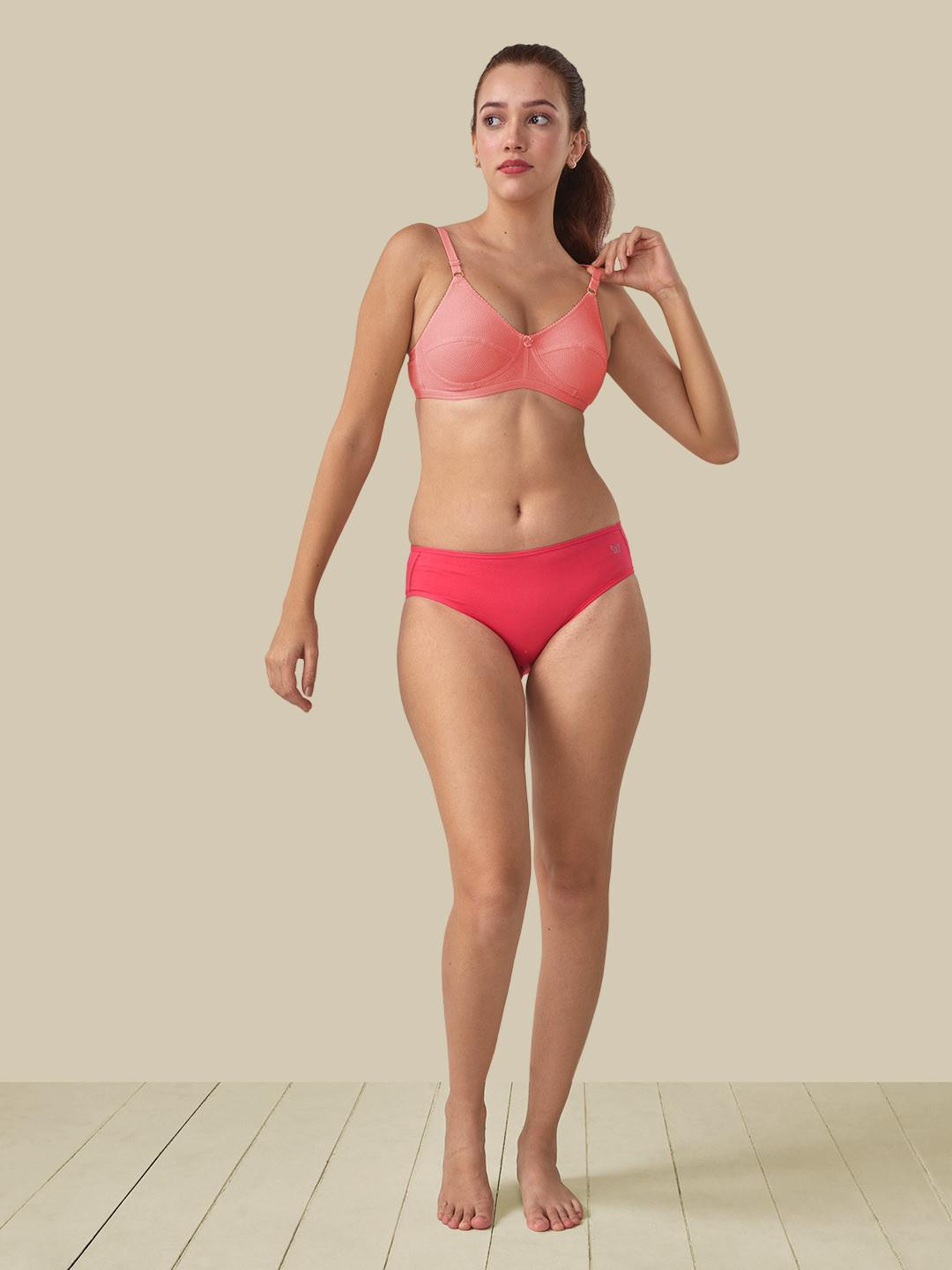 LUX VENUS Full Coverage Non Padded Cotton Everyday Bra With All Day Comfort