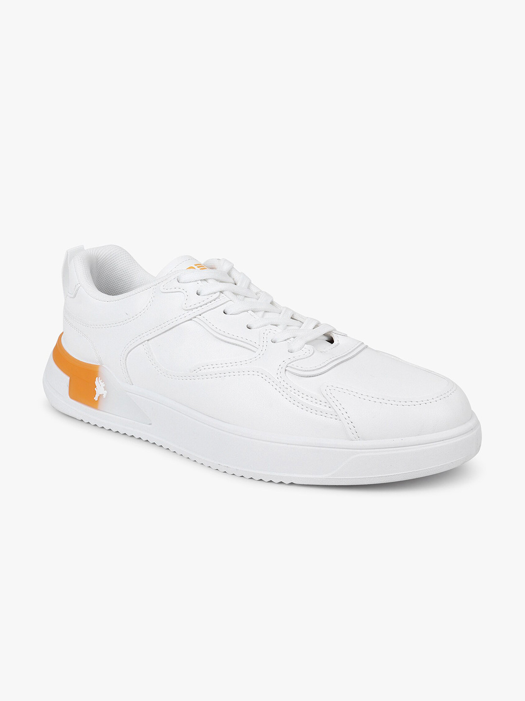 Trenz Men White Lace-Ups Sneakers