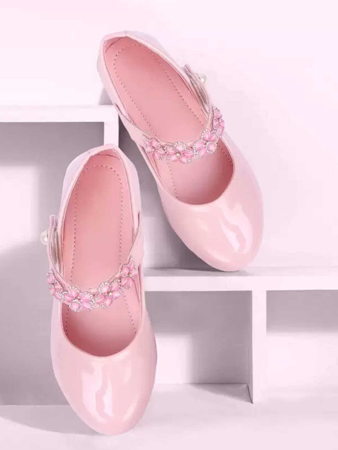 BAESD Girls Embellished Mary Janes