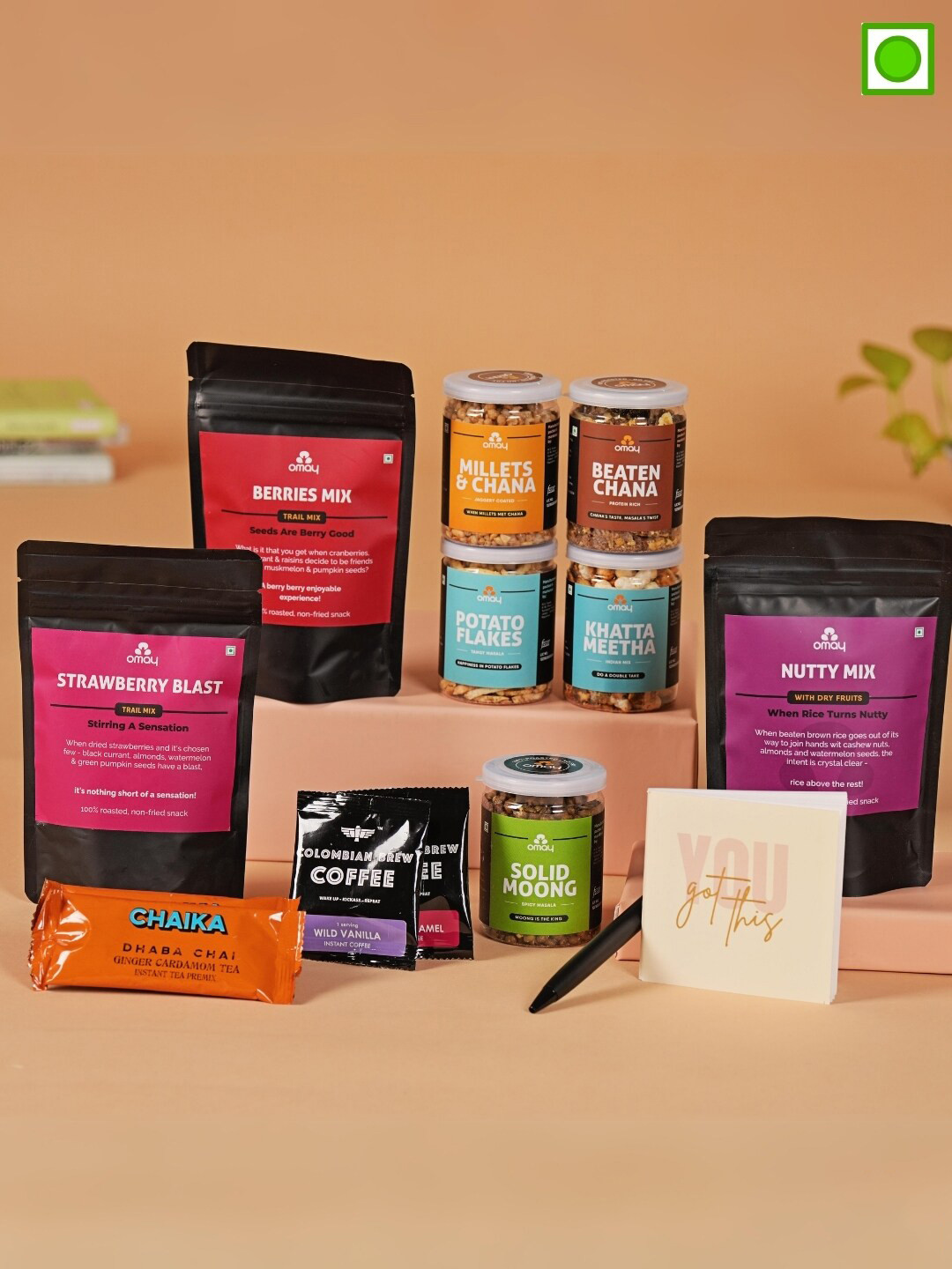 Omay Foods 9 to 5 Binge Box-900g