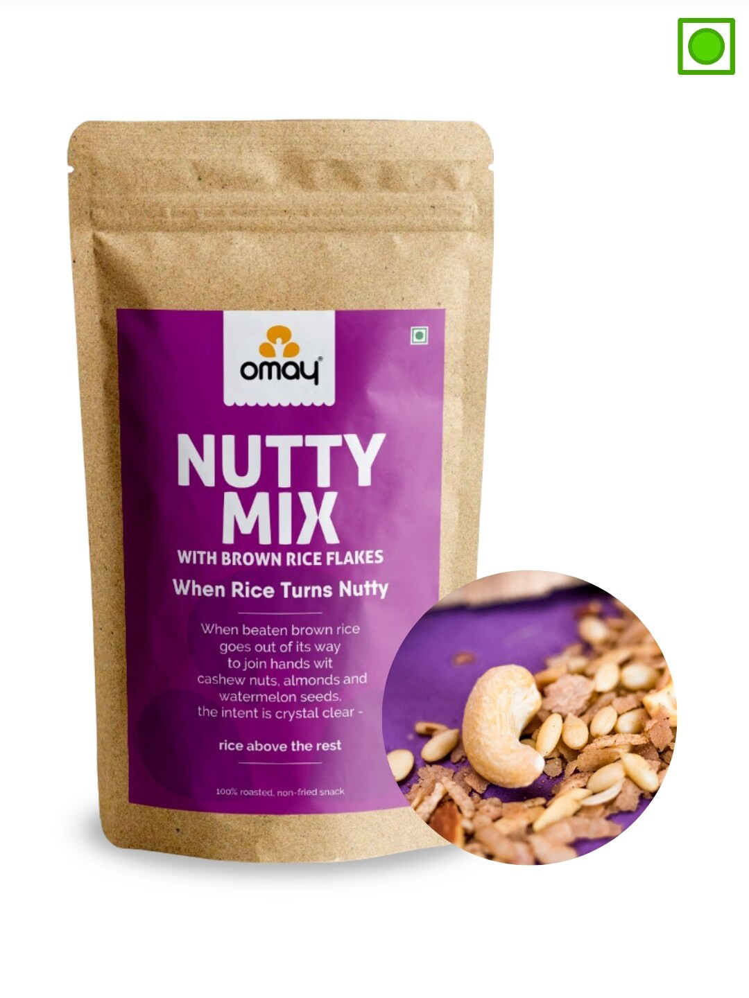 Omay Foods Nutty Mix With Dry Fruits 400g