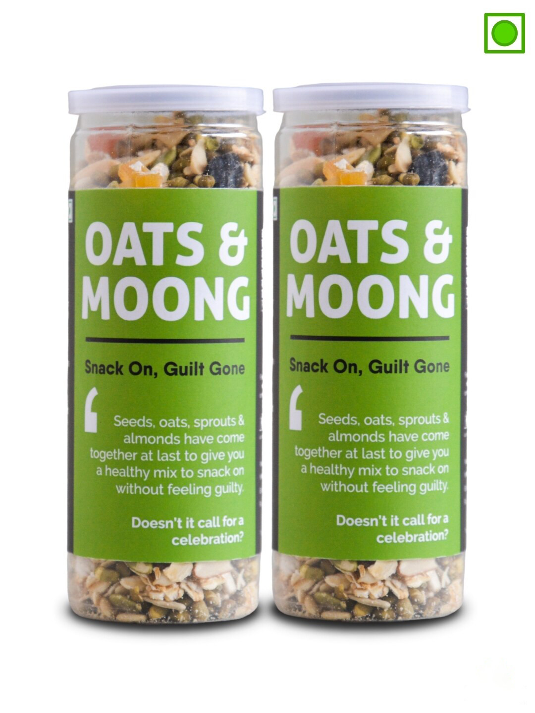 Omay Foods Oats And Moong Mix-160g Each