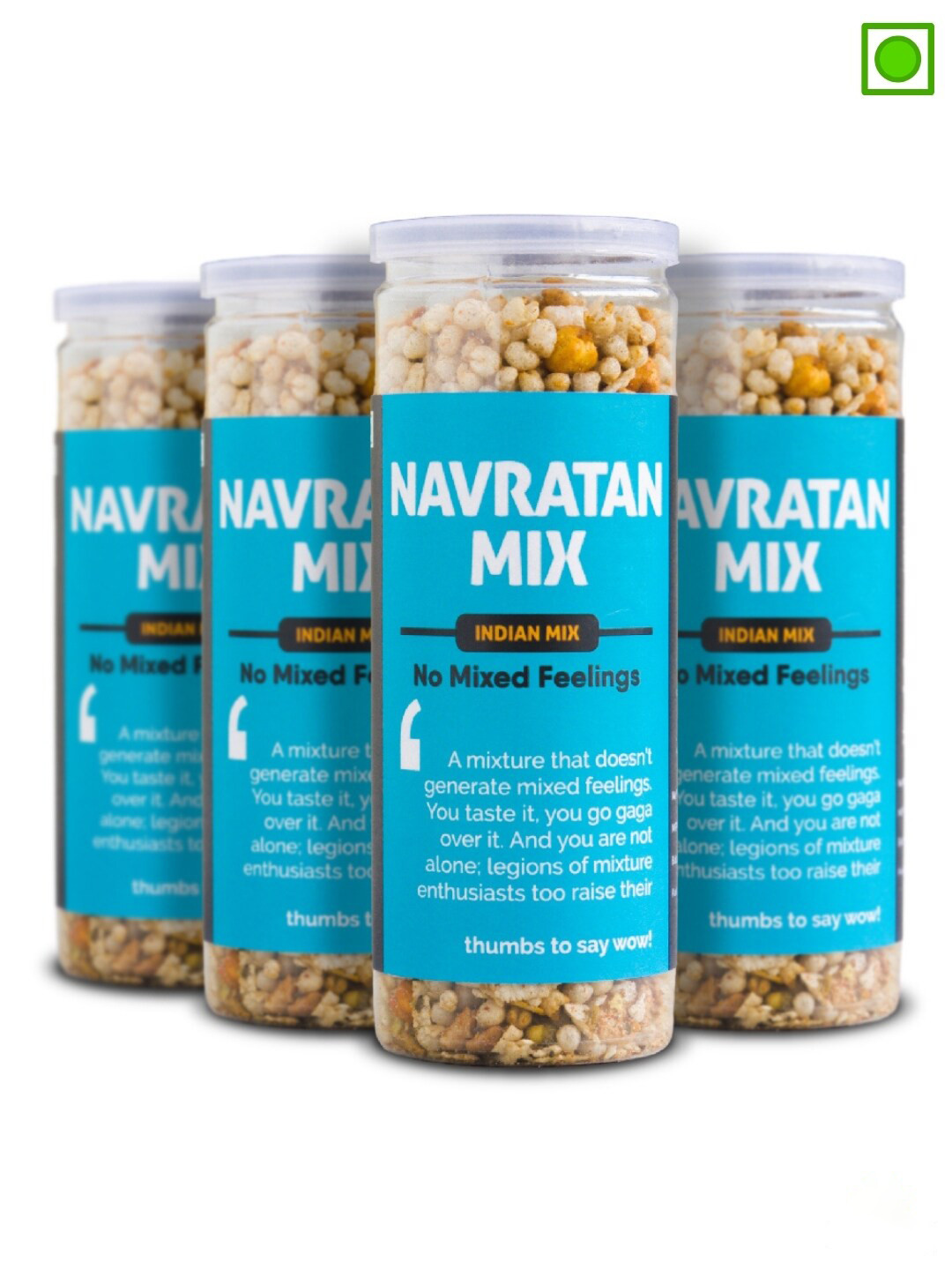 Omay Foods Set Of 4 Navratan Mix 400g