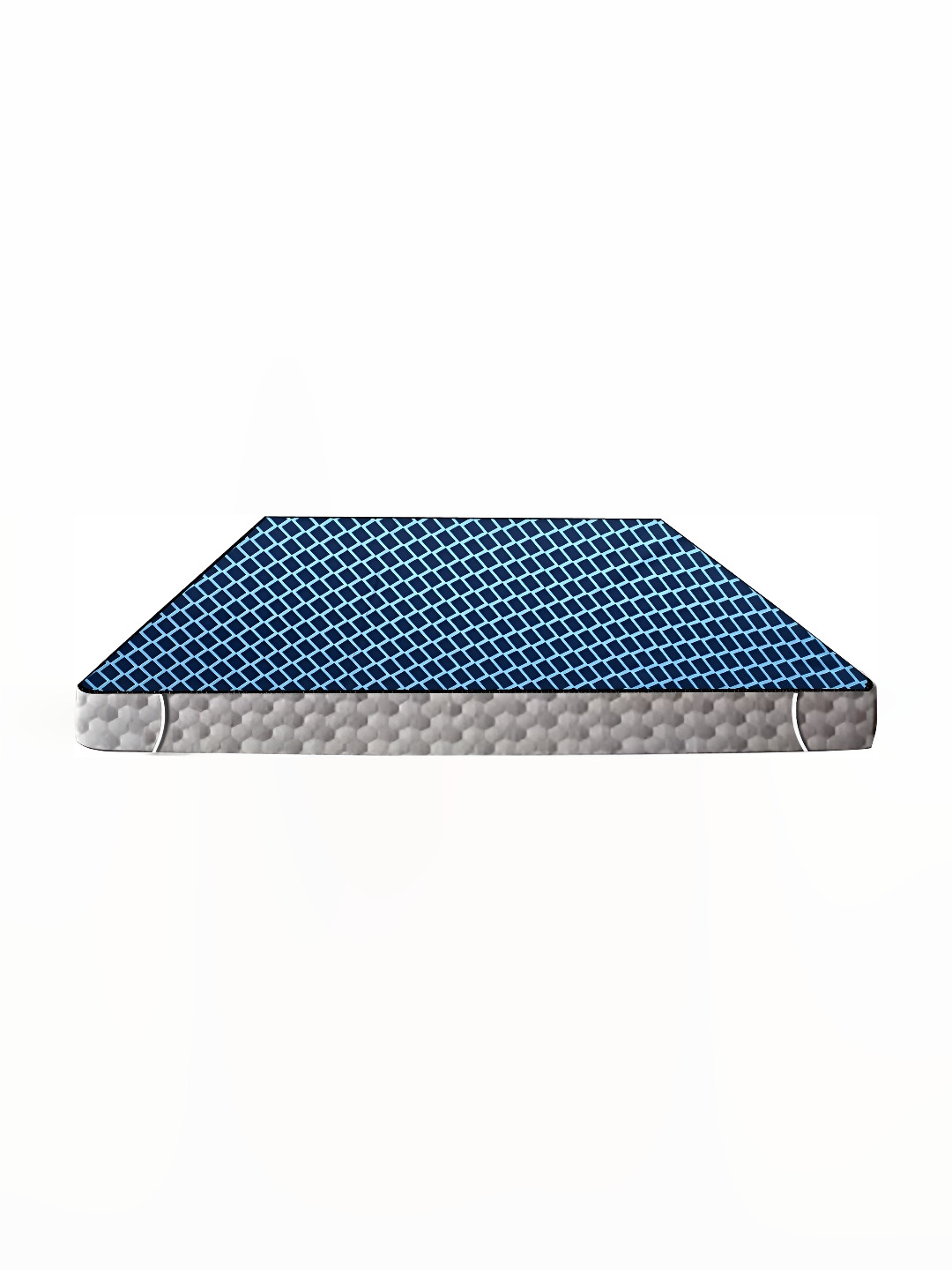 Stylista Blue Cotton Strap Water Resistant Mattress Protector