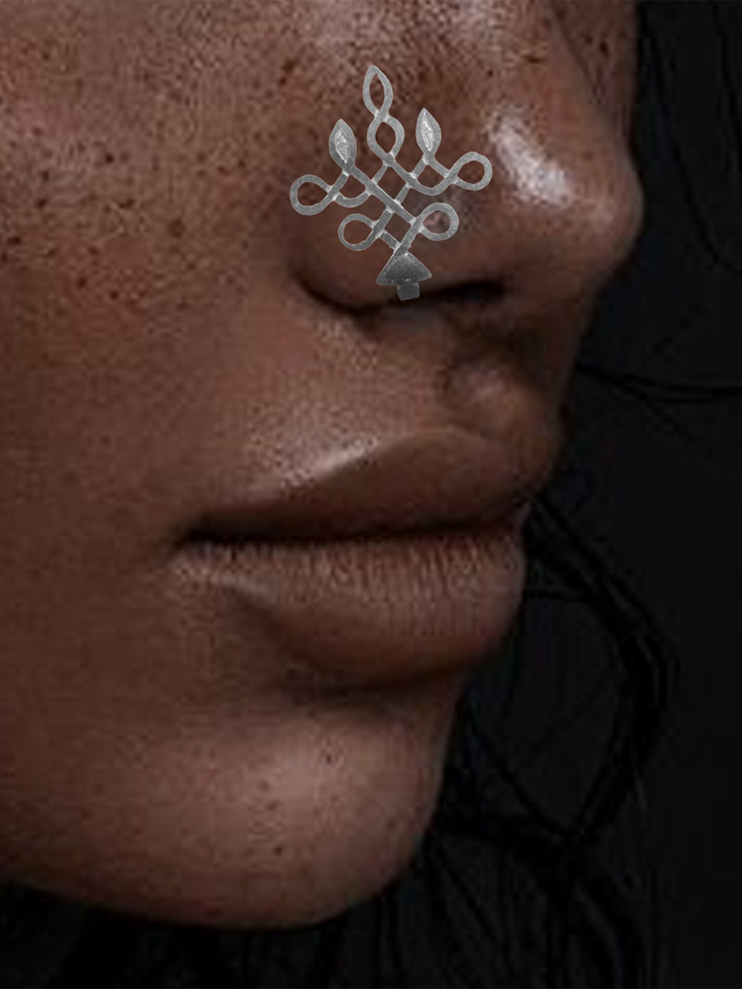 Goldnera 925 Sterling Silver Sliver-Plated Clip-On Nosepin