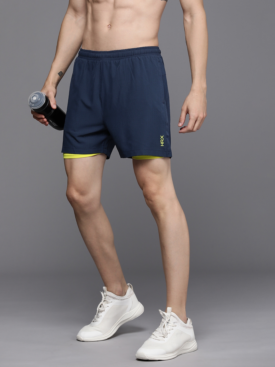 Hrx running shorts shop
