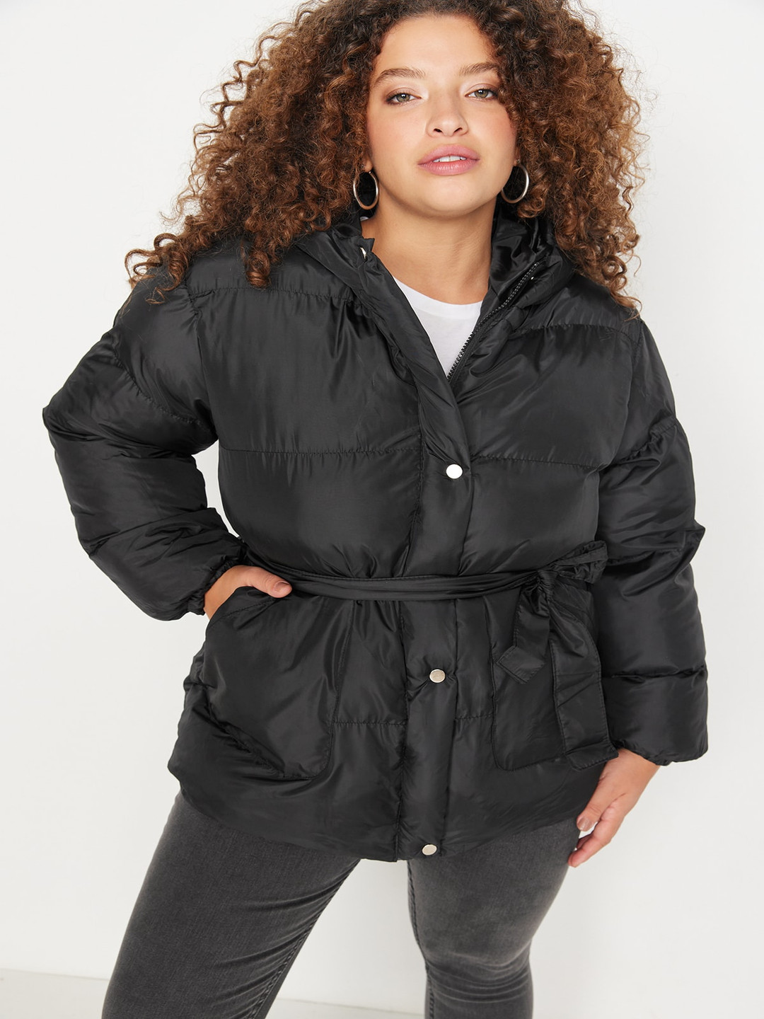 Trendyol Hooded Long Sleeves Padded Jacket