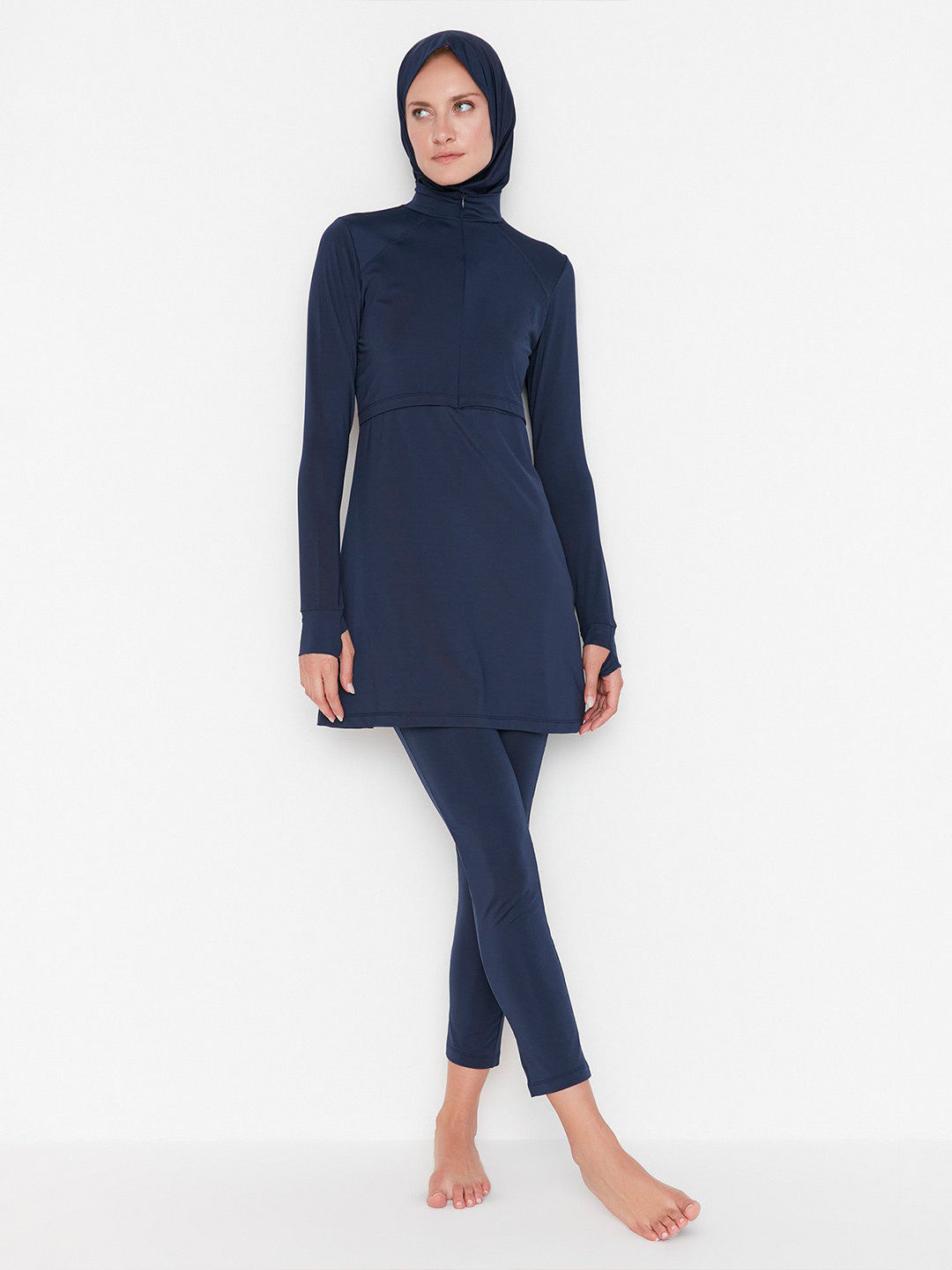 Trendyol Hooded Swim Set