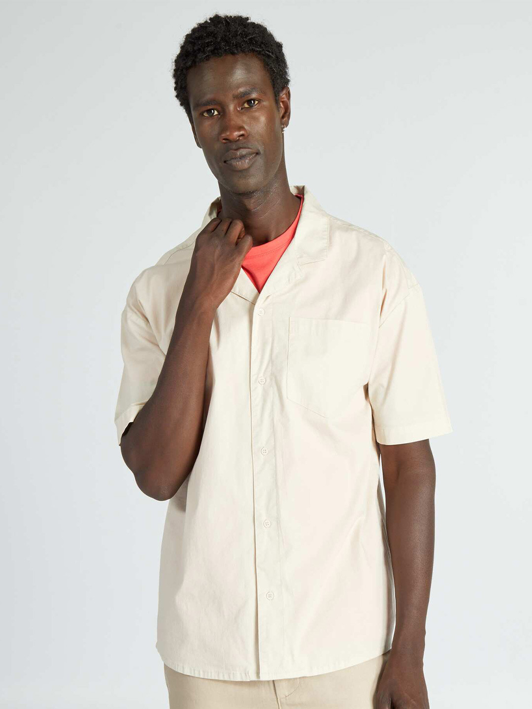 KIABI Cotton Casual shacket