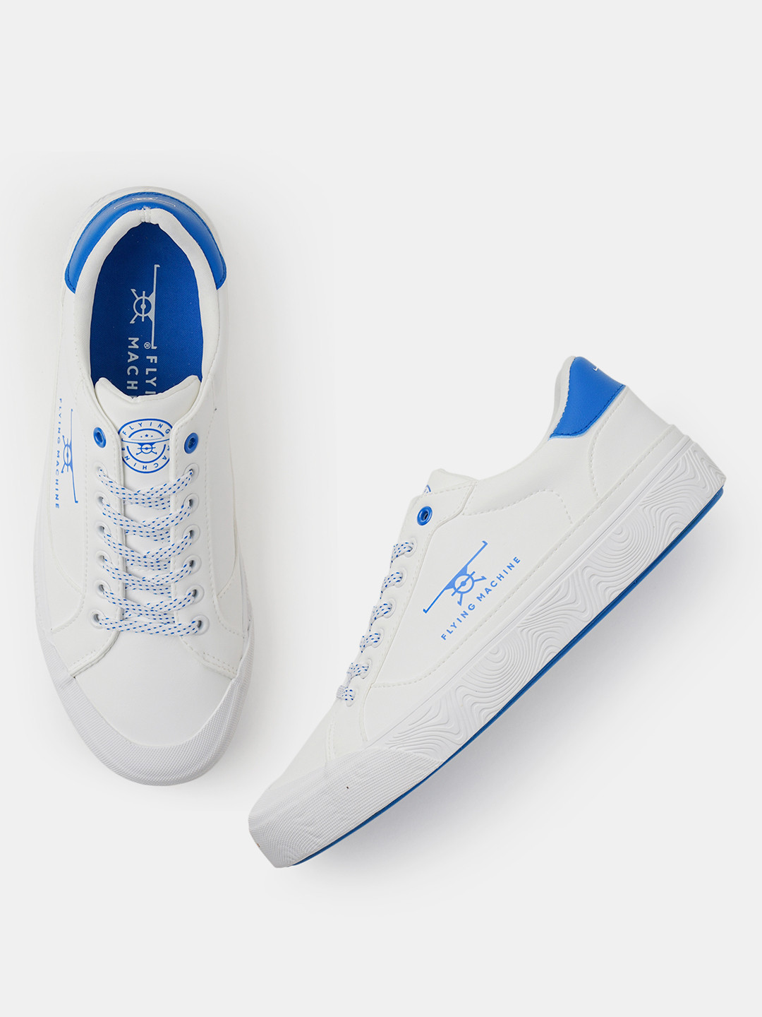 Flying Machine Men Comfort Insole Lace-Ups Sneakers