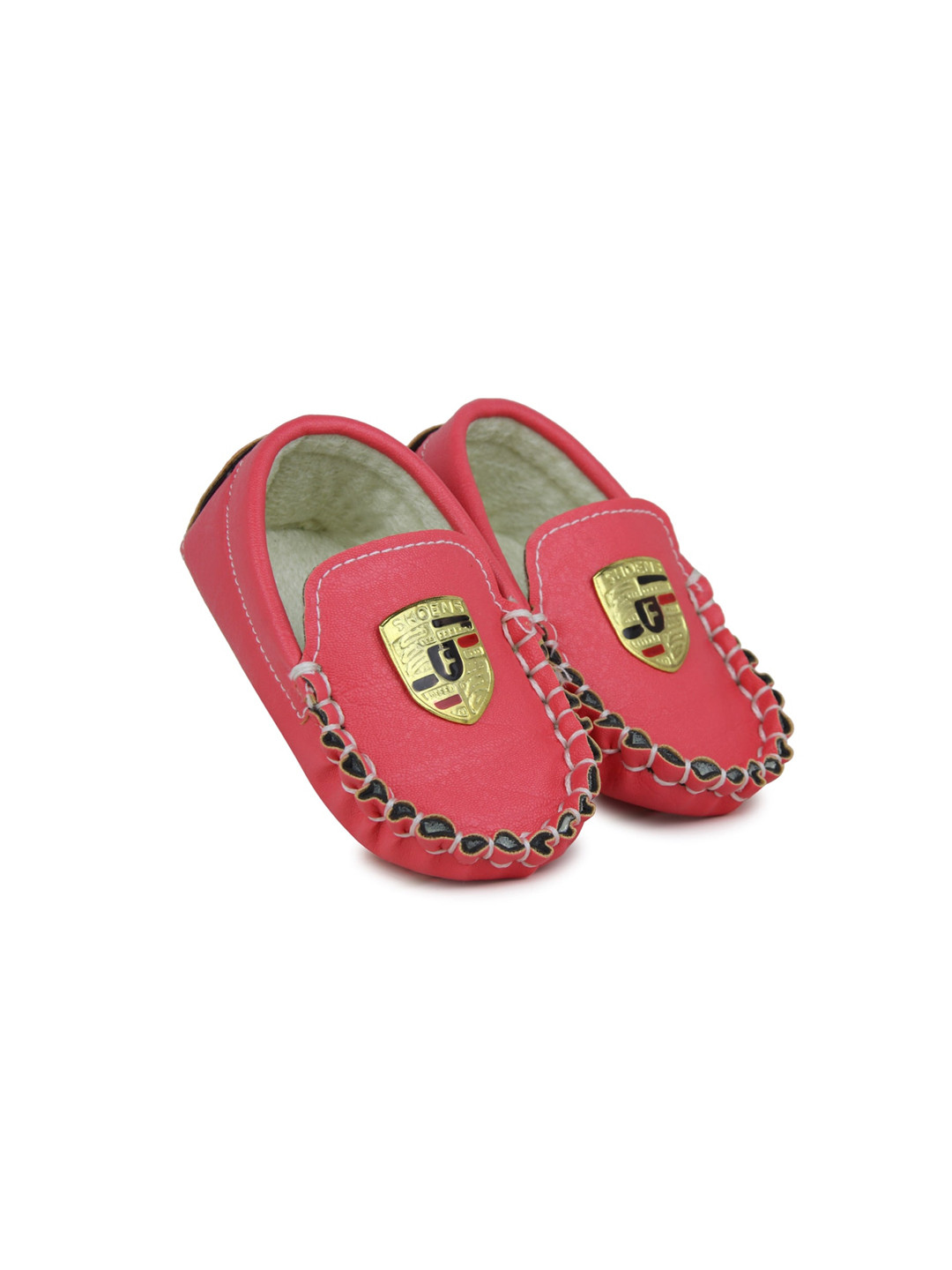 BAESD Infant Boys Embellished Loafer Booties