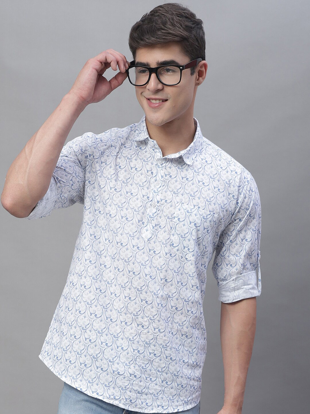 Majestic Man Short & Stylish Cotton classic kurta